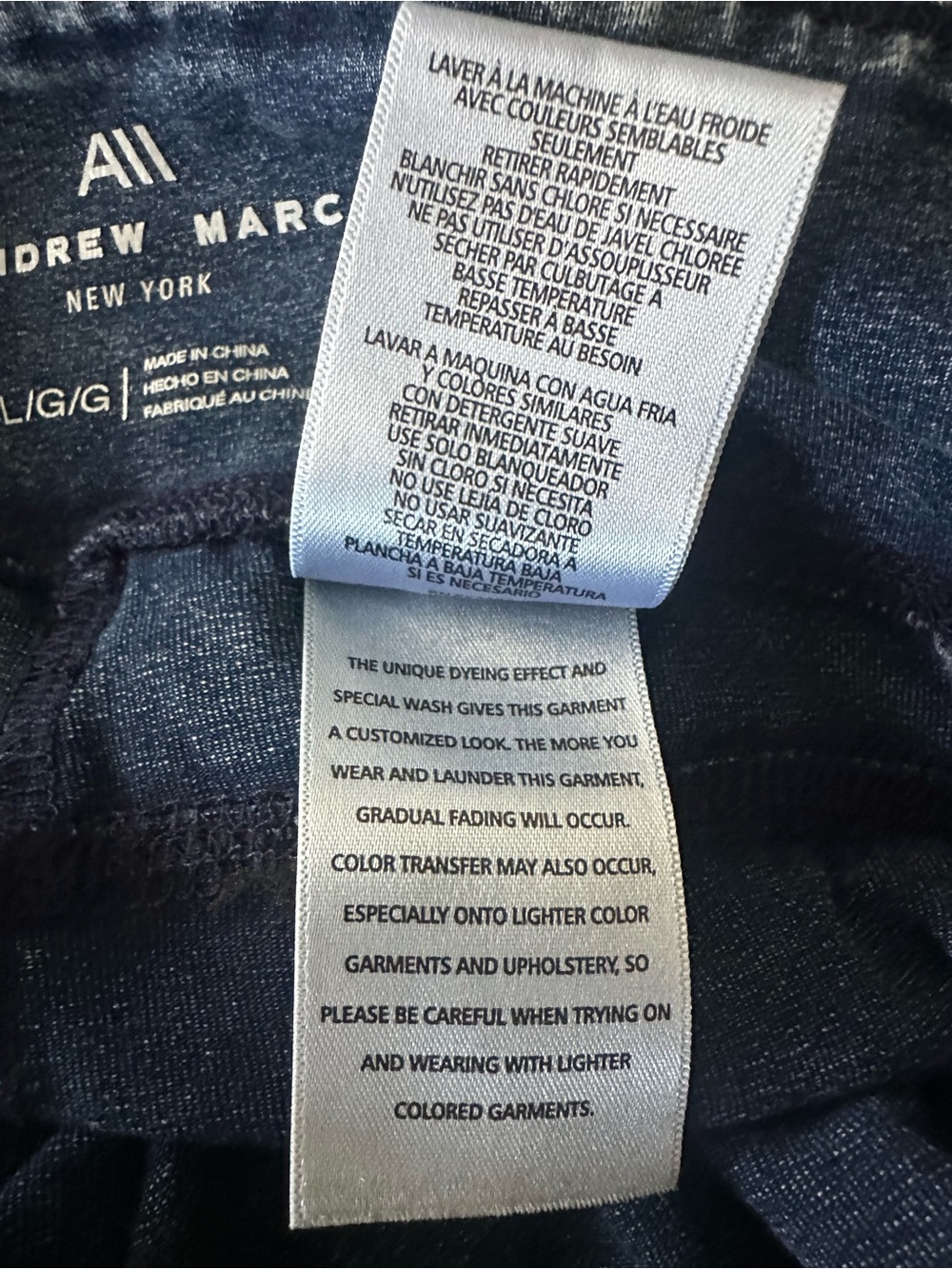 Andrew Marc, Moto Stretch Jeggings~ Large
💜💙💜 - Picture 5 of 5